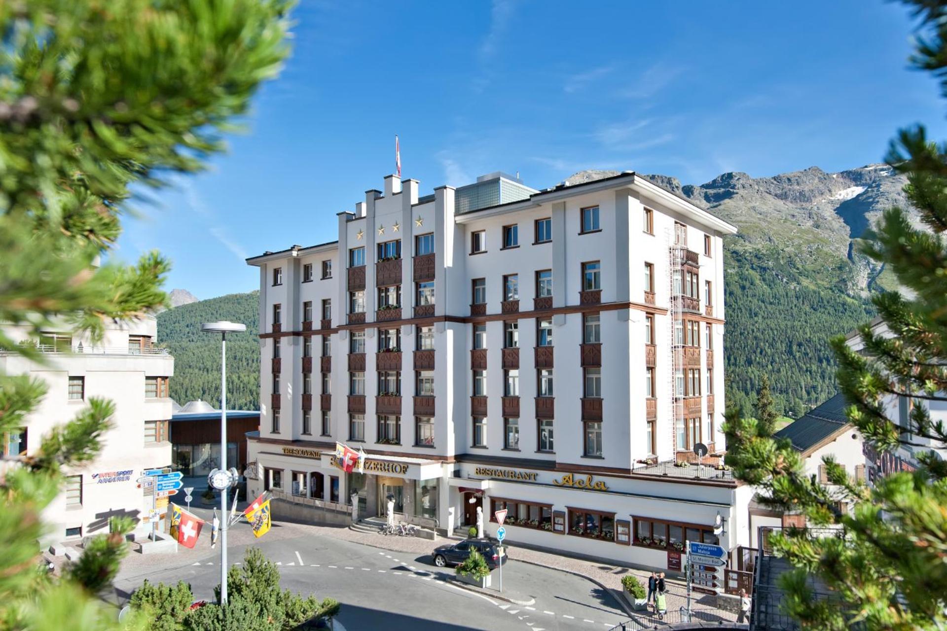 Hotel Schweizerhof Saint-Moritz Dış mekan fotoğraf